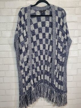 Derek Heart fringe sweater